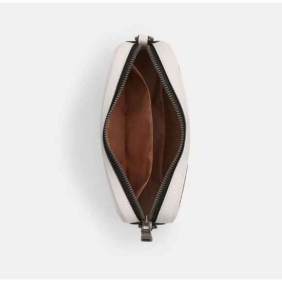 NWT COACH CBI35 Jayden Crossbody Bag Surf Print Refined Pebble Leather Chalk - Picture 8 of 8